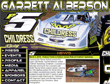 Tablet Screenshot of garrettalberson.com